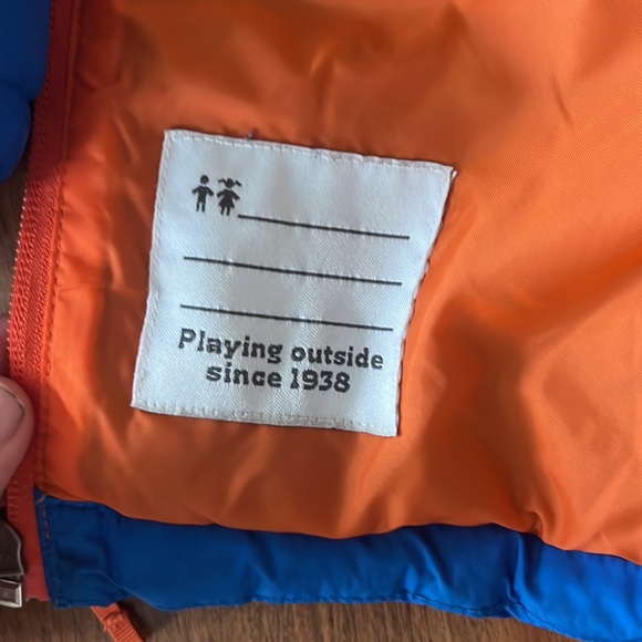 Blue and orange Columbia puffer - Picture 7 of 7